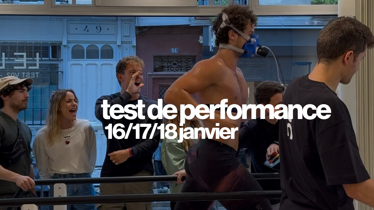 16/17/18 JANVIER 2026 - TEST DE PERFORMANCE (1H)